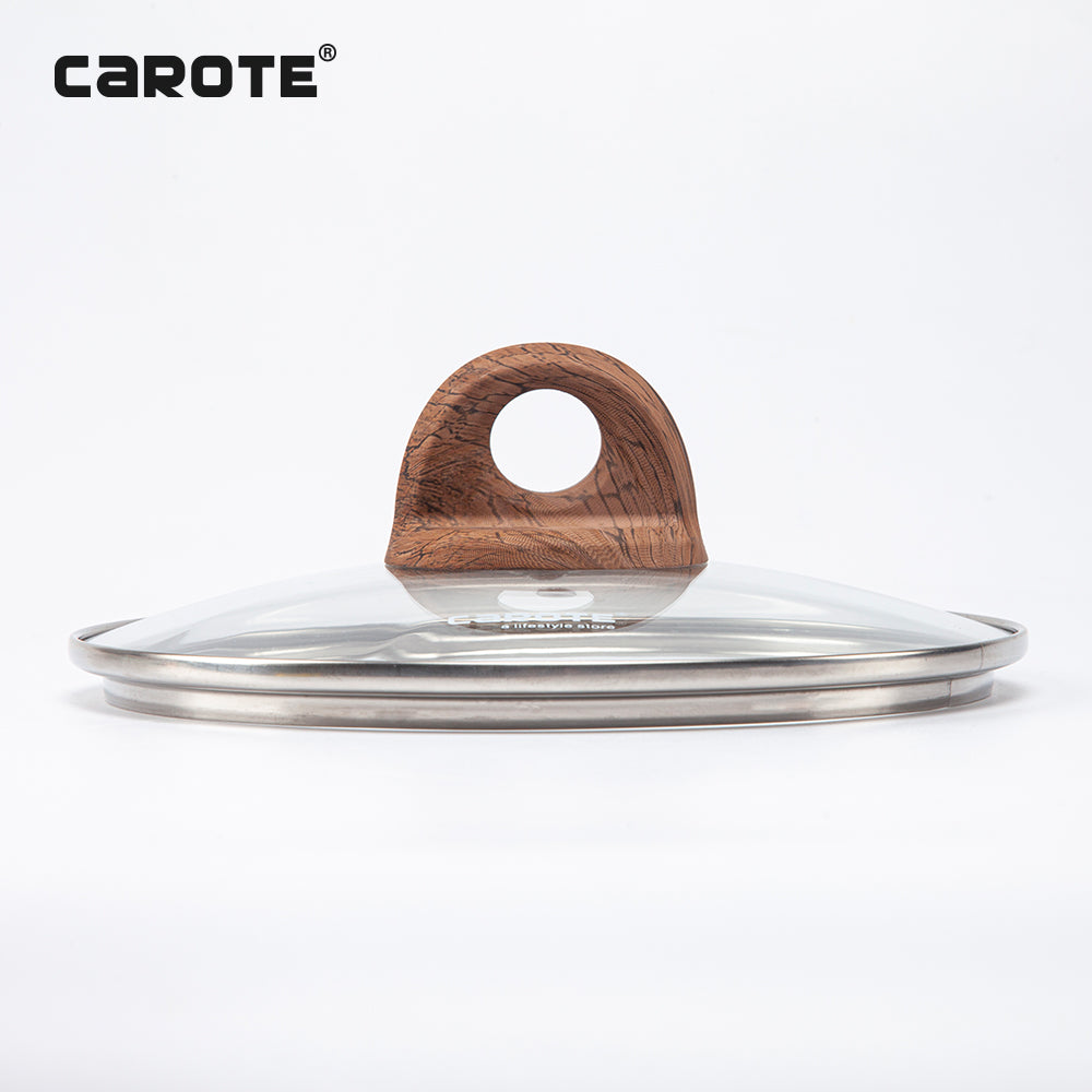 hitzebeständiger Glasdeckel der Serie Air von Carote in diversen Durchmessern