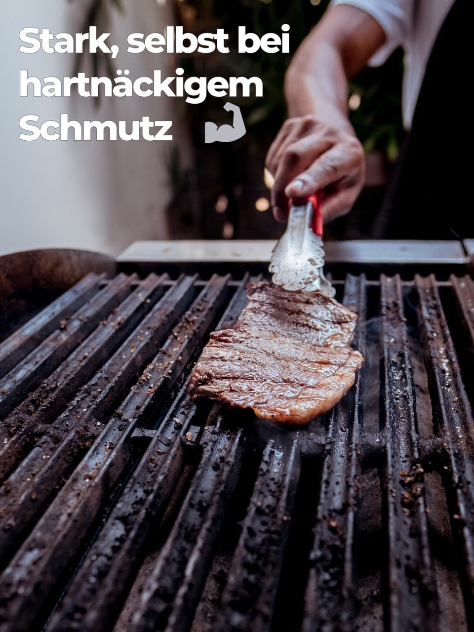 Grillbürste Messing für Gussrost & Grillrost Reinigung - Gusseisen Reiniger