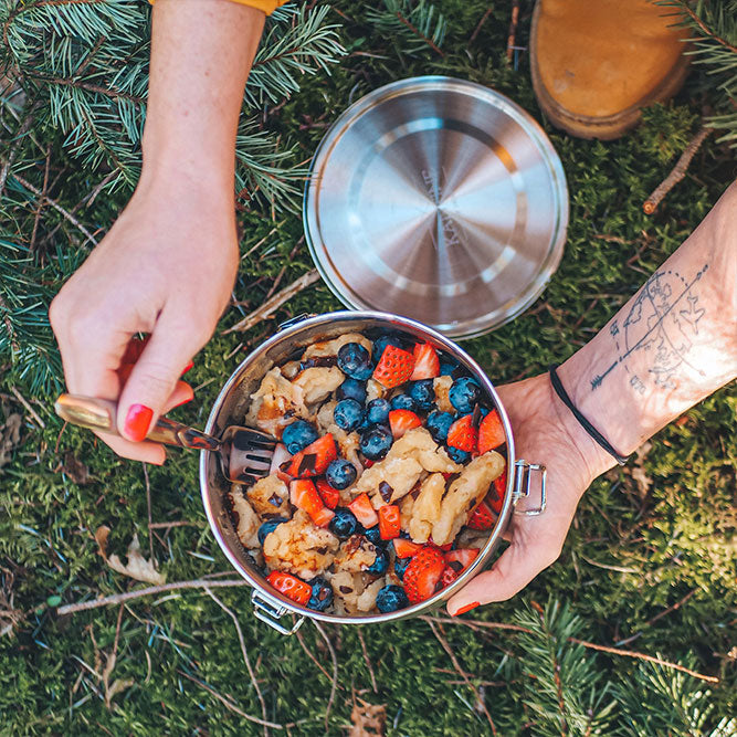 Lunchbox „Tiffin“ – auslaufsichere Edelstahl-Frischhaltedose, 1.200 ml